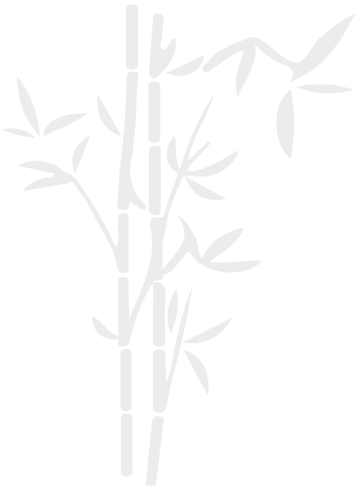 Icône blanche bambou