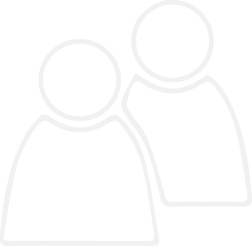 Icône blanche formule duo