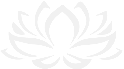 Icône blanche fleur de lotus massage oriental